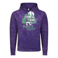 Cloud Purple funny camping tee there yet camper rv car Vintage Hoodie - baoMotion