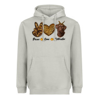 Moon Dust peace love labrador Heavyweight Hoodie - RanaPortraitStore