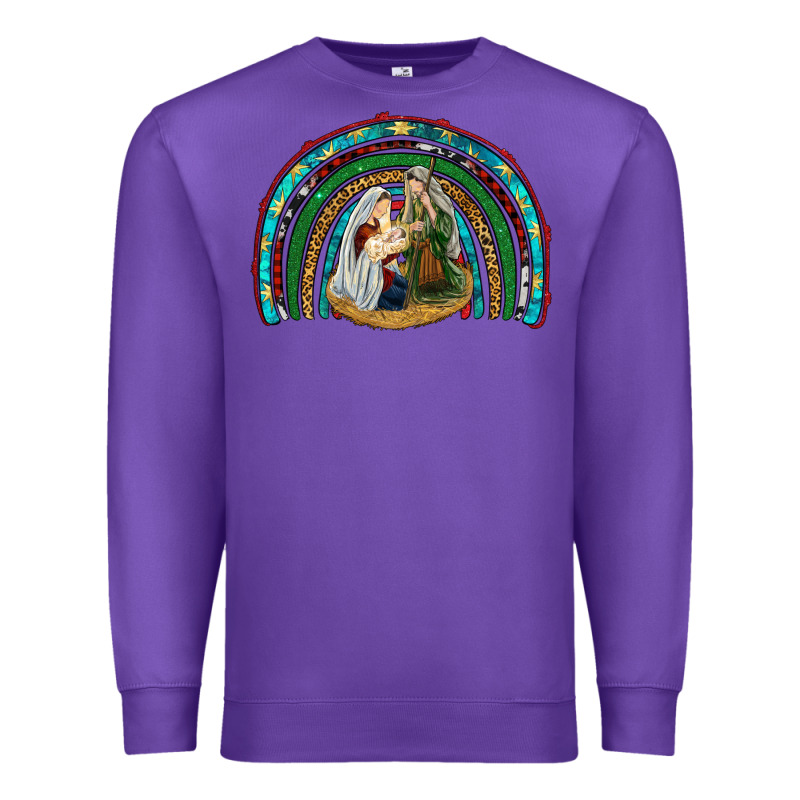 Holy Family Rainbow Premium Sweatshirt by RanaPortraitStore | Teevron