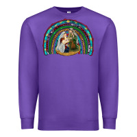 Purple holy family rainbow Premium Sweatshirt - RanaPortraitStore