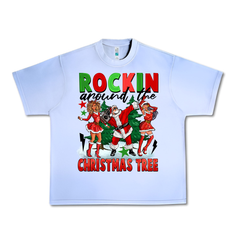 Rockin Around The Christmas Tree Urban Heavy Tee by FaDigitalArtStudio | Teevron