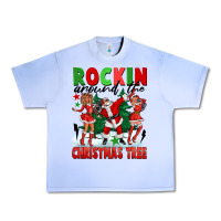 Grape Ice Rockin Around The Christmas Tree Urban Heavy Tee - FaDigitalArtStudio