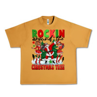 Peanut Butter Rockin Around The Christmas Tree Urban Heavy Tee - FaDigitalArtStudio
