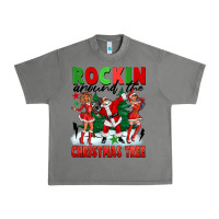 Tornado Rockin Around The Christmas Tree Urban Heavy Tee - FaDigitalArtStudio