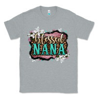 Heather Grey blessed nana Classic Tee - OliviaCreatesArt