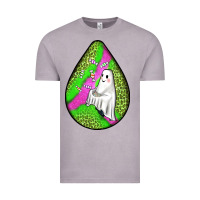 Vintage Zinc halloween ghost teardrop Vintage Tee - BundleAndBundleShop