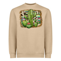 Mushroom serape cowhide cactus Heavyweight Sweatshirt - JahusDesignShop