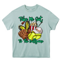 Arona Take me out to the ballgame Heavy Core Tee - HowdyJamesFarm