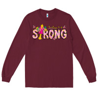 Burgundy joshua strong Long Sleeve Tee - CowhideDigitalArt