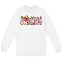 White joshua strong Long Sleeve Tee - CowhideDigitalArt