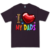Plum i love my dads Premium Tee - OliviaCreatesArt