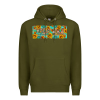 Army Green Hello fall gnomes Premium Hoodie - Artiststas