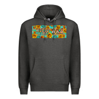 Charcoal Heather Hello fall gnomes Premium Hoodie - Artiststas