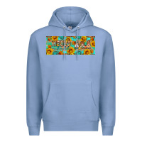 Colony Blue Hello fall gnomes Premium Hoodie - Artiststas