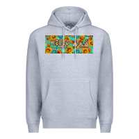 Heather Grey Hello fall gnomes Premium Hoodie - Artiststas