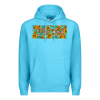 Ocean Blue Hello fall gnomes Premium Hoodie - Artiststas