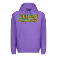 Purple Hello fall gnomes Premium Hoodie - Artiststas