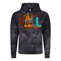 Cloud Black Fall Vibes Vintage Hoodie - CowhideDigitalArt