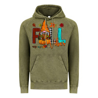 Vintage Olive Fall Vibes Vintage Hoodie - CowhideDigitalArt