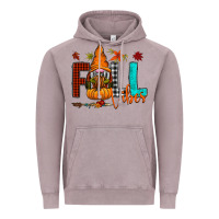 Vintage Zinc Fall Vibes Vintage Hoodie - CowhideDigitalArt