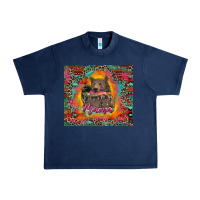 Navy mama bear leopard and aztec Urban Heavy Tee - RanaPortraitStore