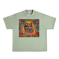 Oil Green mama bear leopard and aztec Urban Heavy Tee - RanaPortraitStore