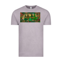 Vintage Zinc merry christmas license plate Vintage Tee - BundleAndBundleShop