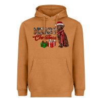Meerkat merry christmas labrador retriever Heavyweight Hoodie - RanaPortraitStore