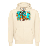 Sandshell faith cross Zipper Hoodie - JahusDesignShop