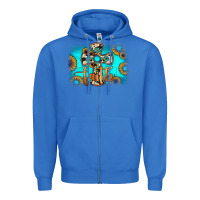True Royal faith cross Zipper Hoodie - JahusDesignShop
