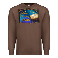 Chestnut happy birthday jesus Premium Sweatshirt - RanaPortraitStore