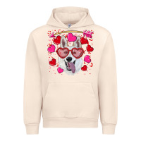 Sandshell valentine's day  white shepherd Urban Hoodie - RanaPortraitStore