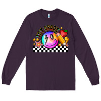 Plum 1St Grade Long Sleeve Tee - CowhideDigitalArt