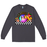 Smoke 1St Grade Long Sleeve Tee - CowhideDigitalArt
