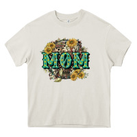 Cream Aztec Mom Mother's Day Heavy Core Tee - CowGirlArtShop