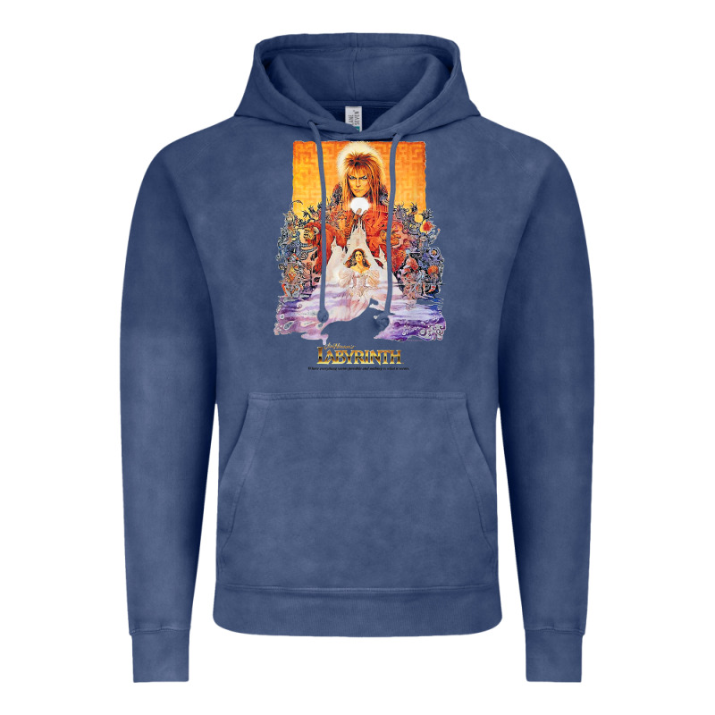 Labyrinth Movie Poster T Shirt Vintage Hoodie by baoMotion | Teevron