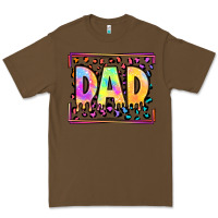 Cacao lgbtq tie dye dad Premium Tee - OliviaCreatesArt