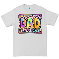 Dove Grey lgbtq tie dye dad Premium Tee - OliviaCreatesArt
