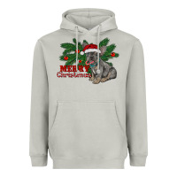 Moon Dust merry christmas french bulldog Heavyweight Hoodie - RanaPortraitStore