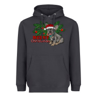 Merry Christmas French Bulldog Heavyweight Hoodie | Teevron