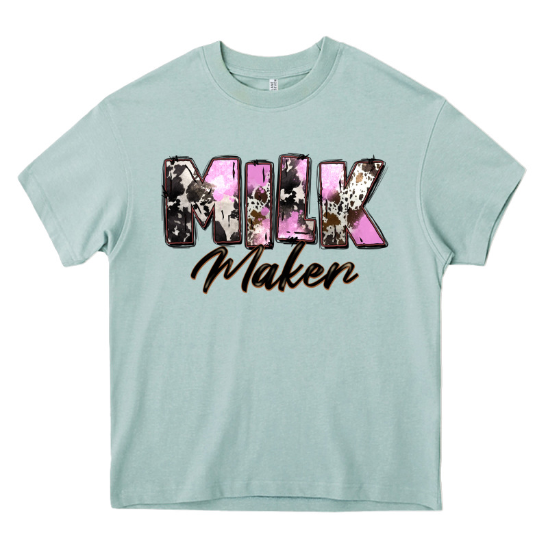 Milk Maker Mother's Day Heavy Core Tee by CowGirlArtShop | Teevron