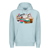 Blue Mist Teacher Coffee Cups Premium Hoodie - Artiststas