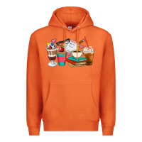 Carrot Teacher Coffee Cups Premium Hoodie - Artiststas
