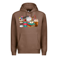 Chestnut Teacher Coffee Cups Premium Hoodie - Artiststas