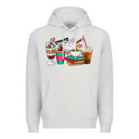 Dove Grey Teacher Coffee Cups Premium Hoodie - Artiststas