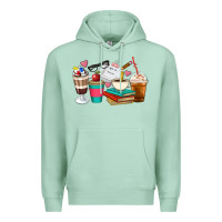 Seafoam Teacher Coffee Cups Premium Hoodie - Artiststas