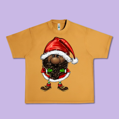 Afro Santa Gnomes Urban Heavy Tee Designed By Fadigitalartstudio