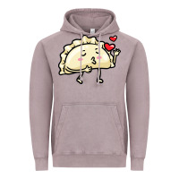 Vintage Zinc pierogi lovers t  shirt pierogi kawaii emoticon polish food dyngus day Vintage Hoodie - baoMotion