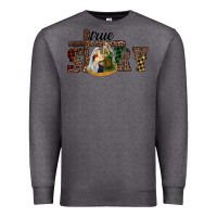 Charcoal Heather true story holy family Premium Sweatshirt - RanaPortraitStore