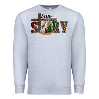 Heather Grey true story holy family Premium Sweatshirt - RanaPortraitStore